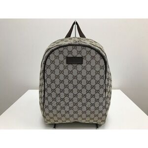 Gucci GG canvas backpack documents